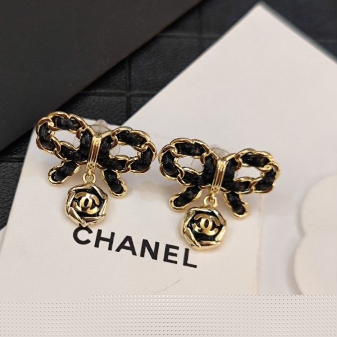 Ch*el earrings